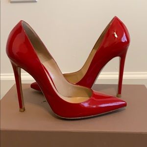 💥SALE🔥 Gianvito Rossi 115 Tabasco Red